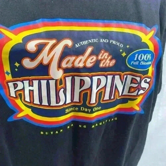 My Philippines Shirt Mens Made In The Philippines Since Day One 100% Full Blood - Picture 2 of 5